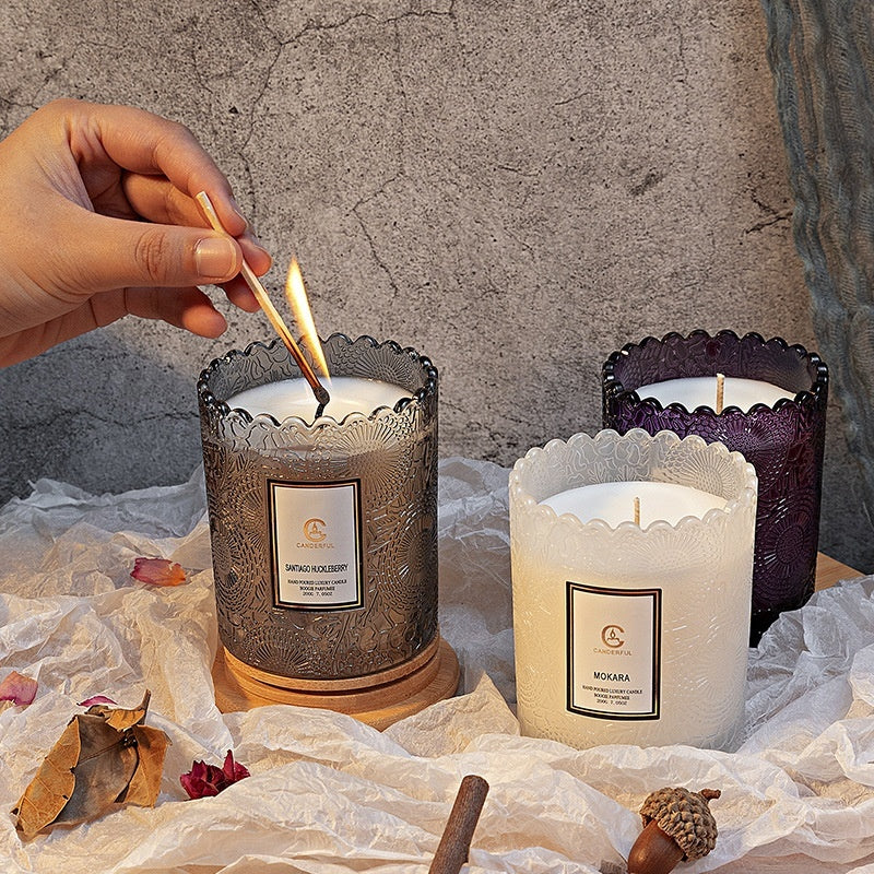 Aromatherapy Soy Candles - Smoke-Free