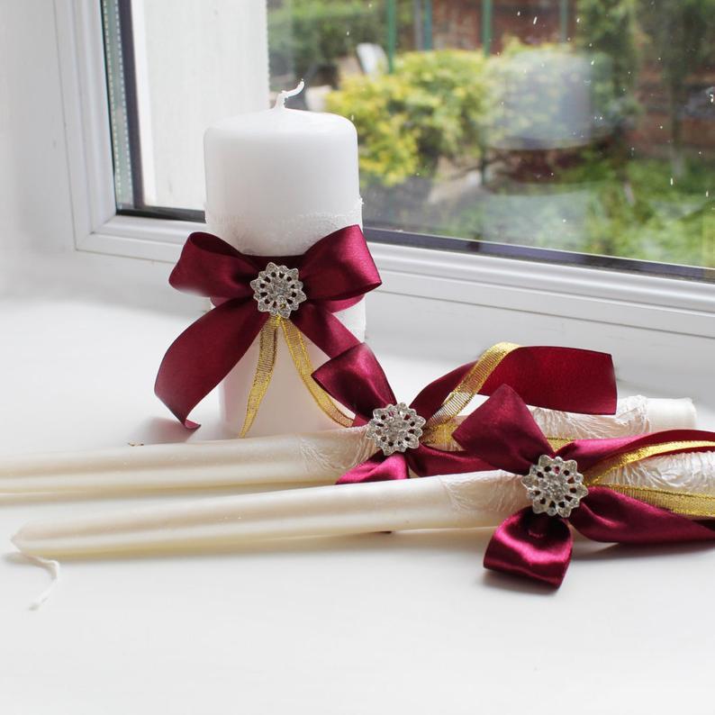 Romantic Wedding/Birthday Candles
