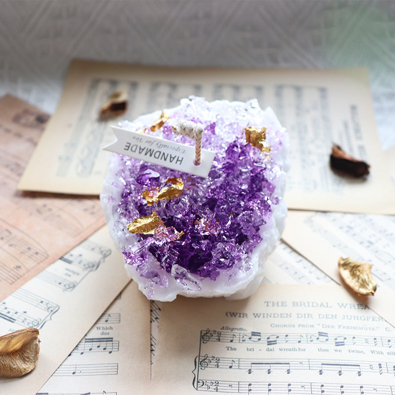 Crystal Cave Fragrant Candle