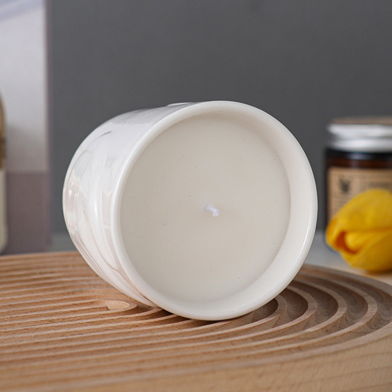 Milk Vanilla Flavor Aromatherapy Candle