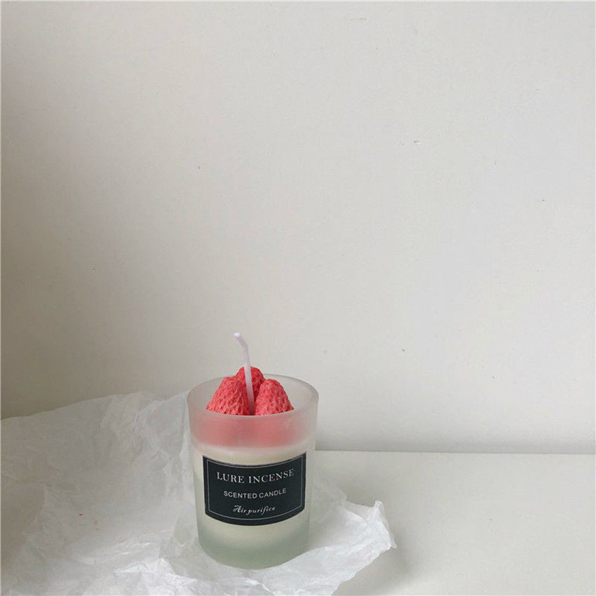 Strawberry Incense Scented Candles