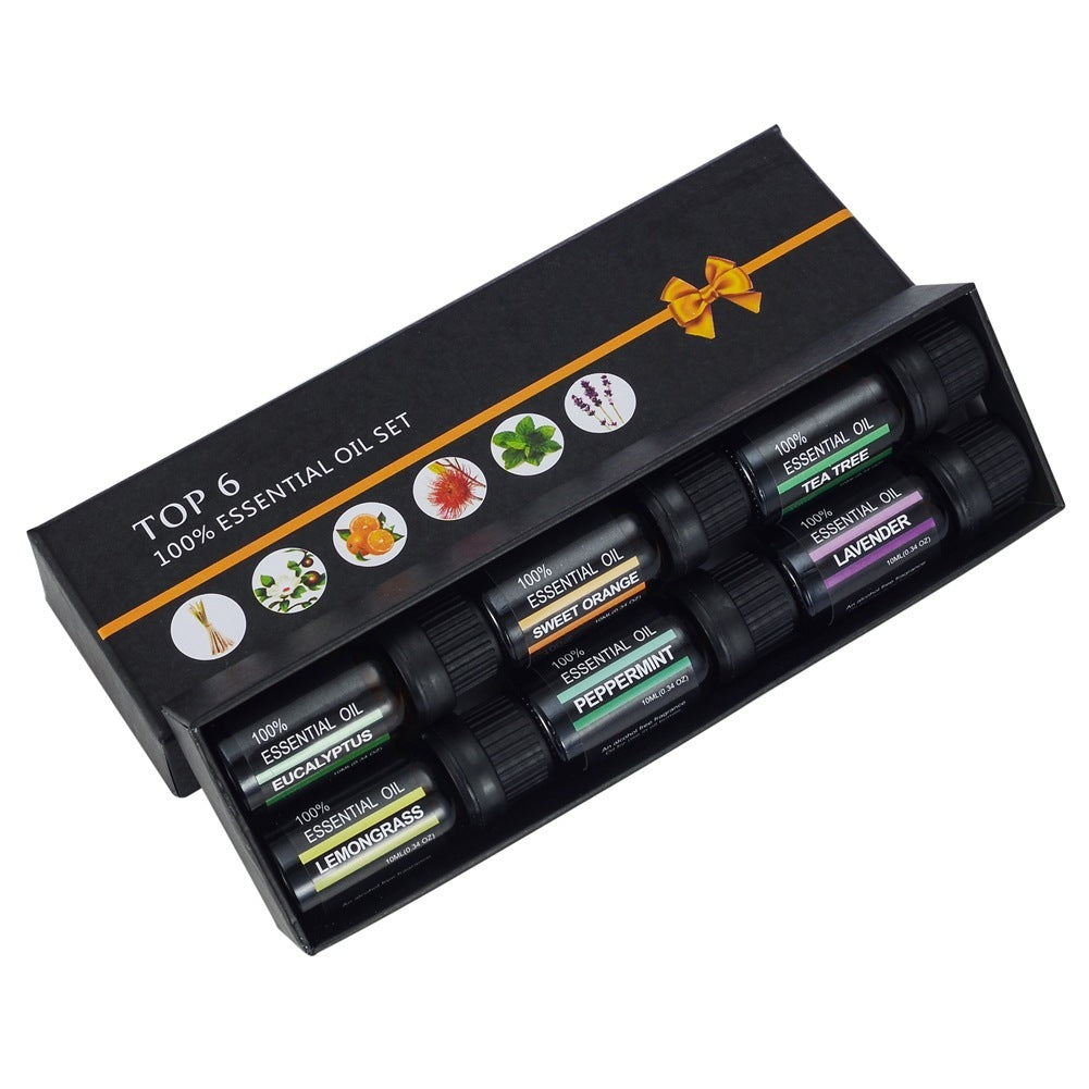 Aromatherapy Essential Oil Set - Aroma Diffuser Combination