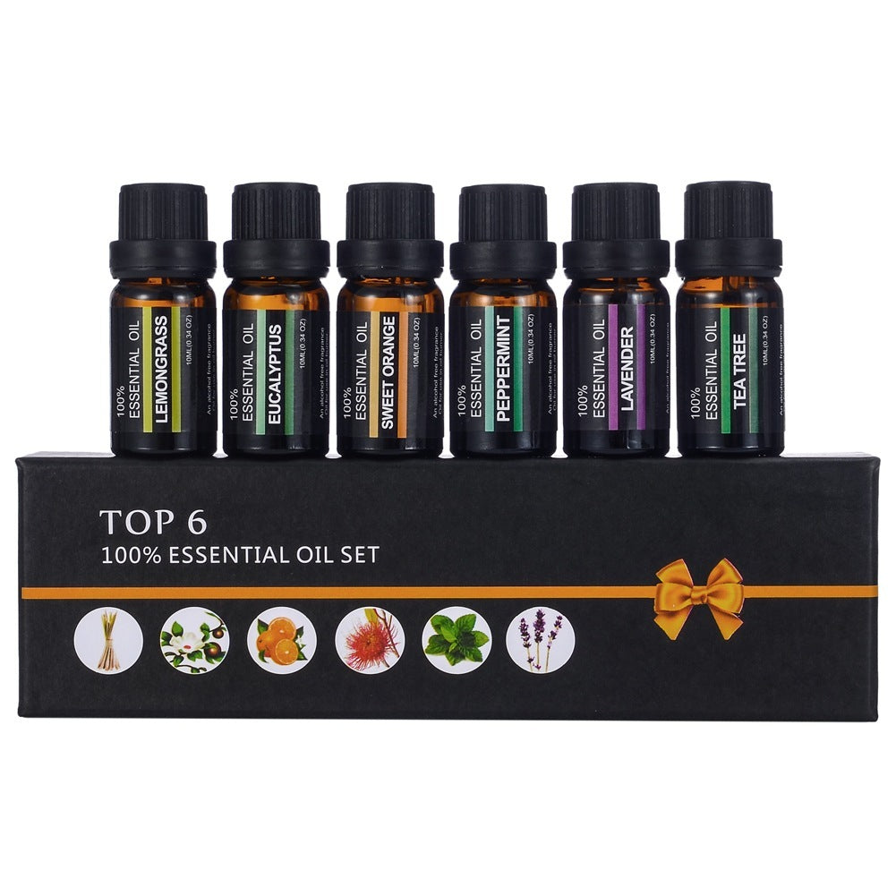Aromatherapy Essential Oil Set - Aroma Diffuser Combination