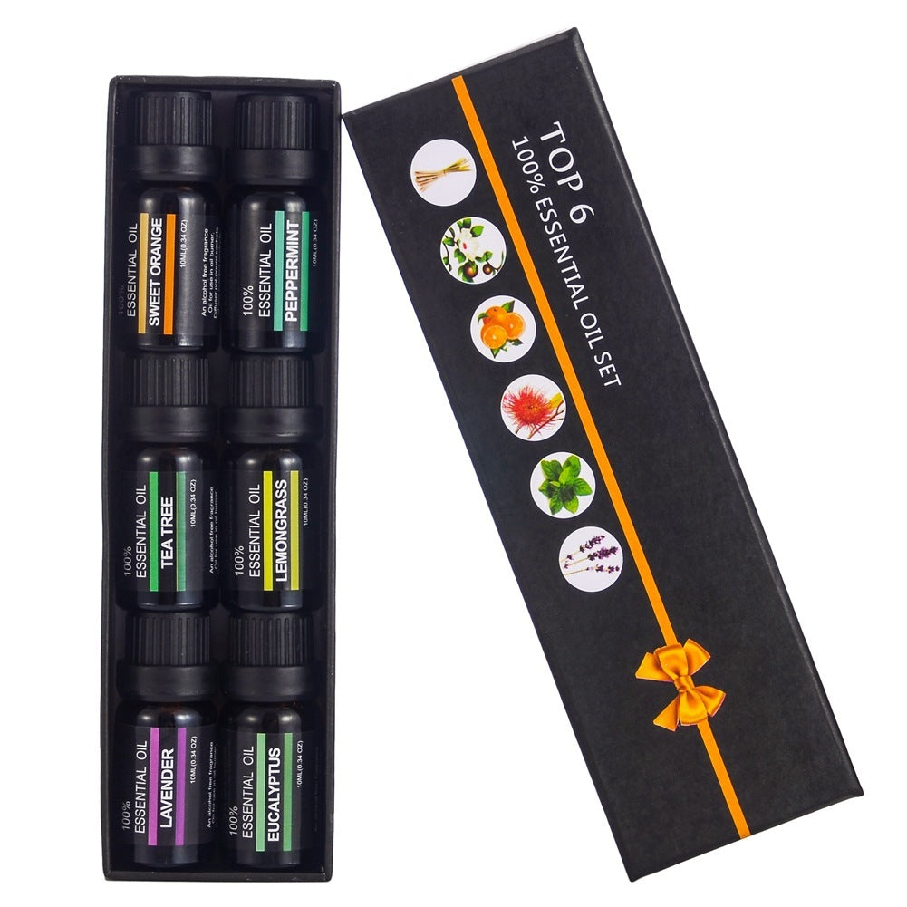 Aromatherapy Essential Oil Set - Aroma Diffuser Combination