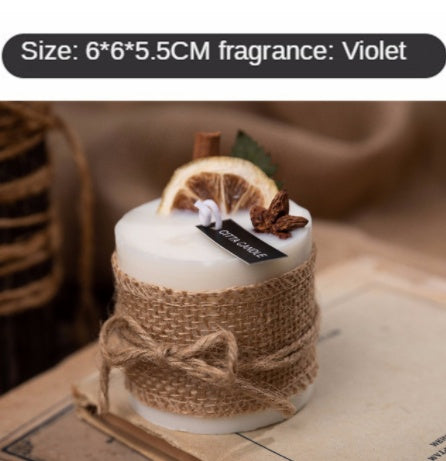 Smokeless Scented Candles Retro - Essential Oil Fragrance