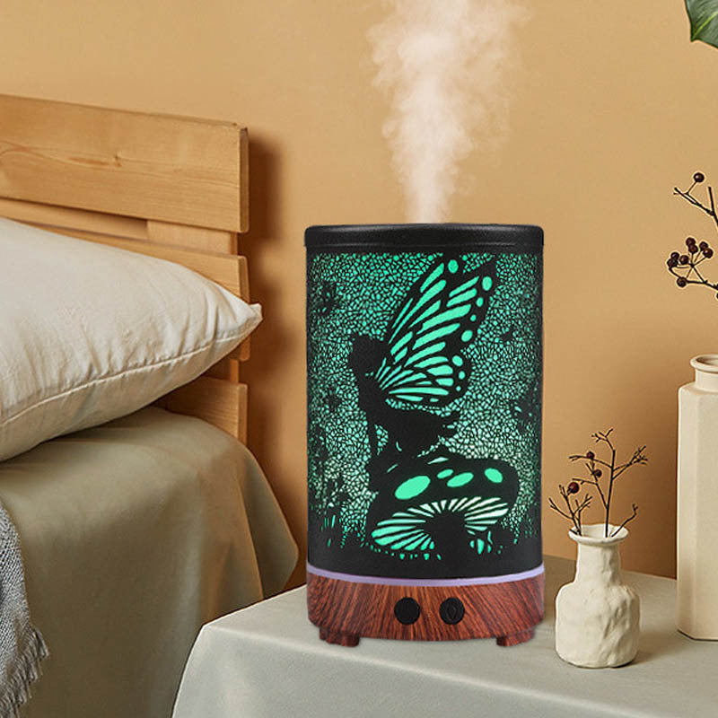 Flower Fairy Iron Art Hollow Aroma Diffuser