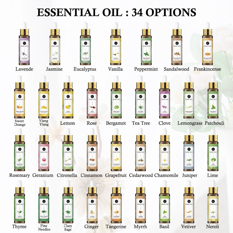 Aromatherapy Essential Oils - 10ml