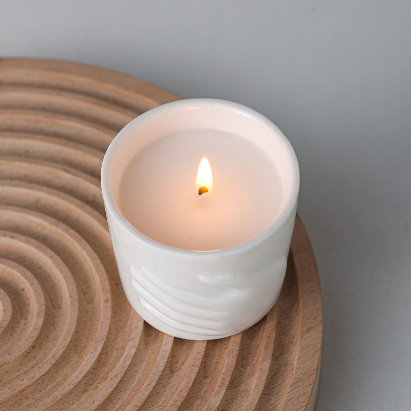 Milk Vanilla Flavor Aromatherapy Candle