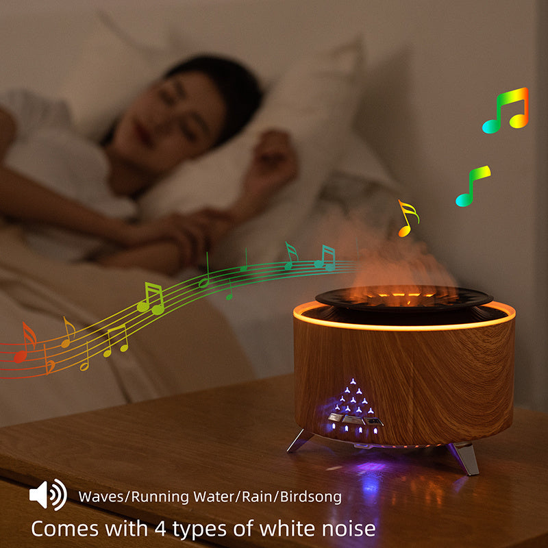 Remote Control Volcano Humidifier Diffuser
