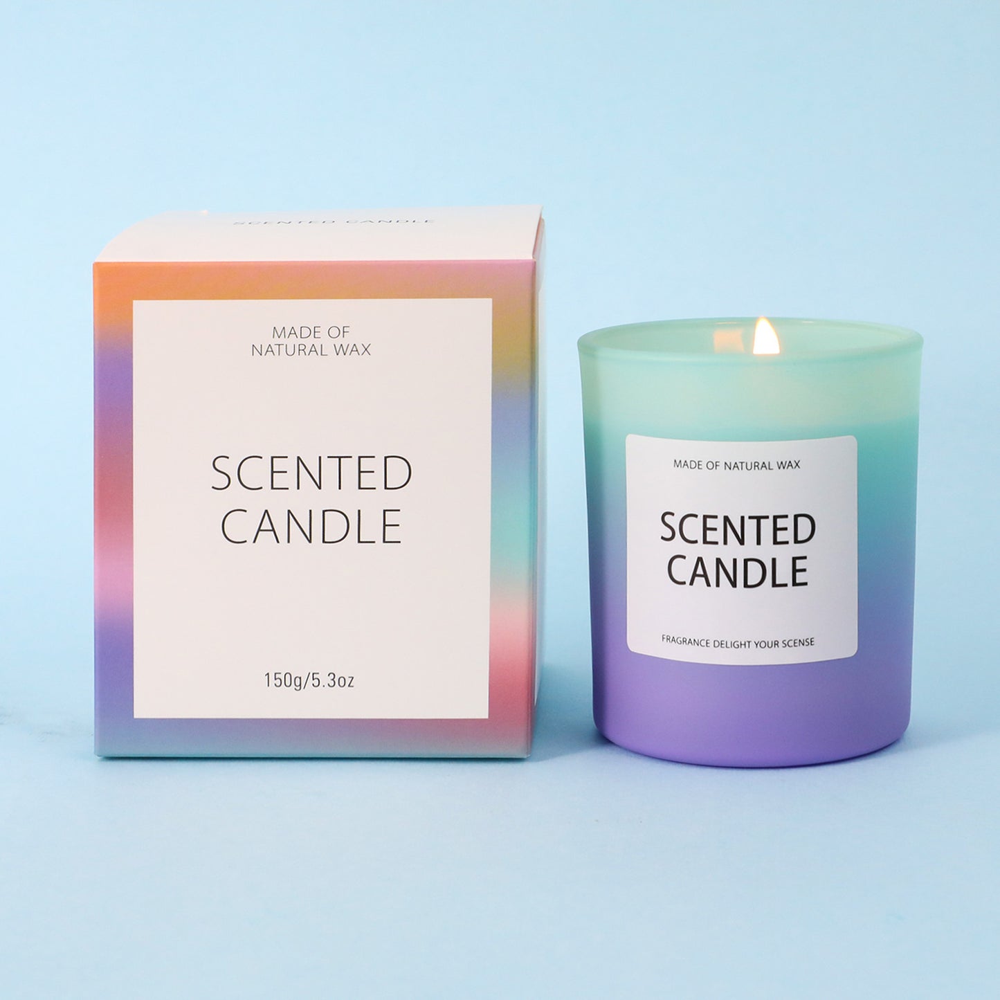 Smokeless Romantic Aromatherapy Candle - Gradient Cup - Various Scents