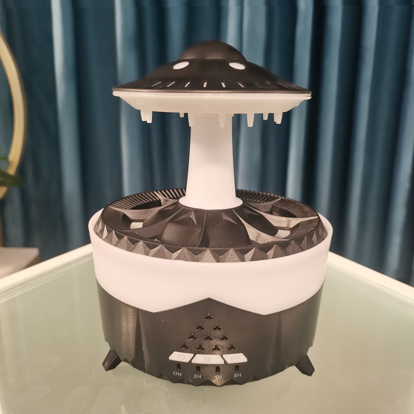 UFO Waterdrop Flame Aroma Diffuser