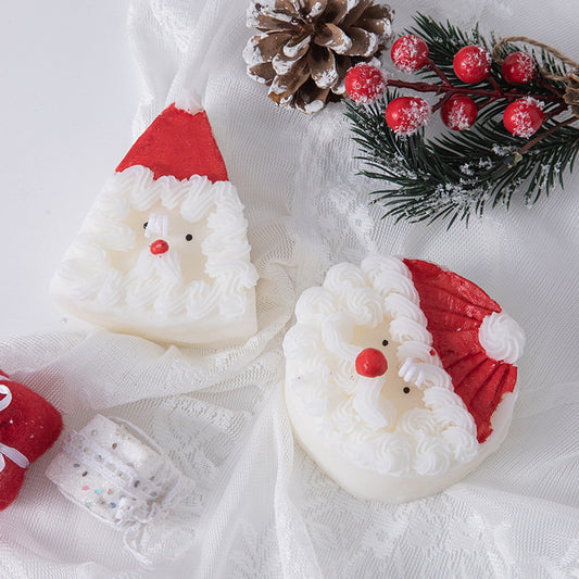 Santa Claus Aromatherapy Cake Candle