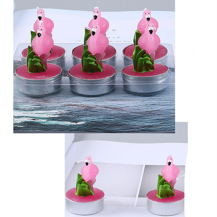 Flamingo Candles