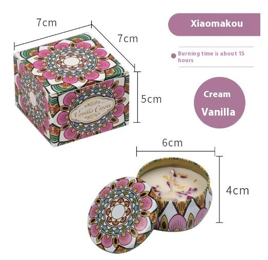 Dried Flower Fragrance Candle Flower Fragrance