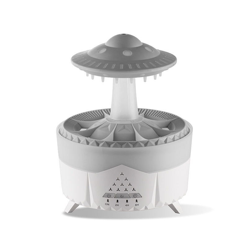 UFO Waterdrop Flame Aroma Diffuser