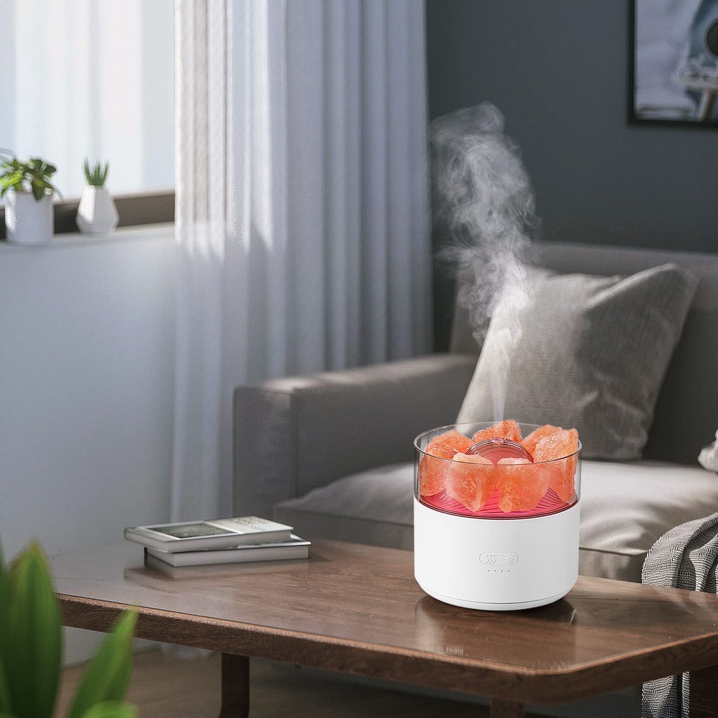 Cool-Mist Crystal Salt Aroma Diffuser