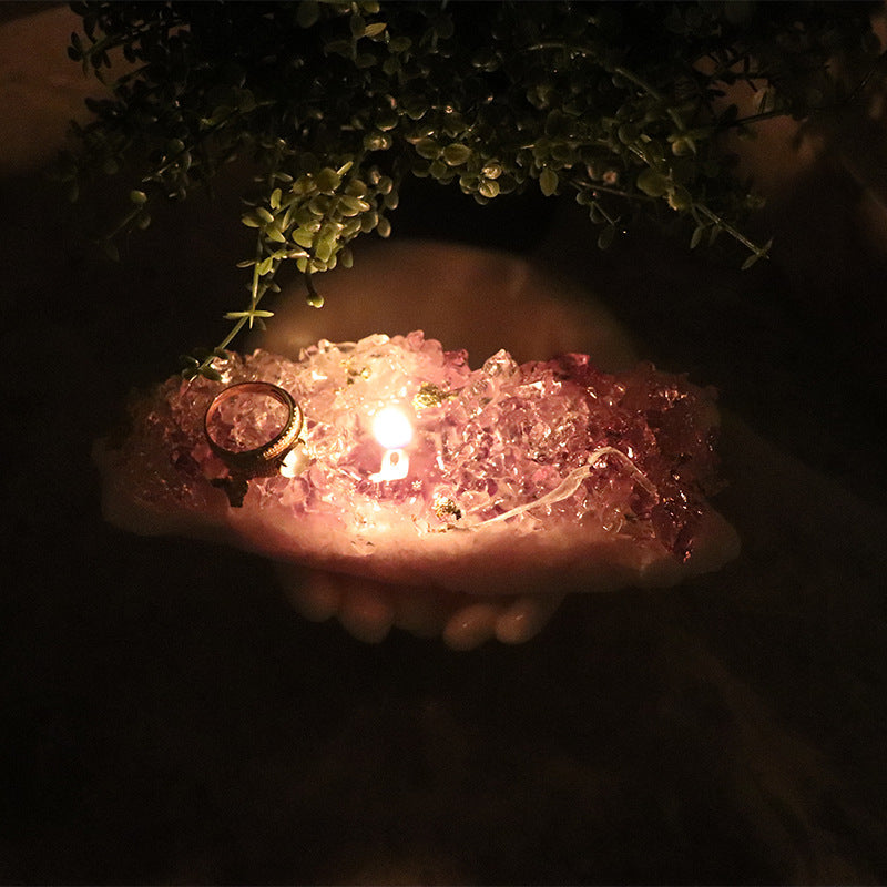 Crystal Cave Fragrant Candle