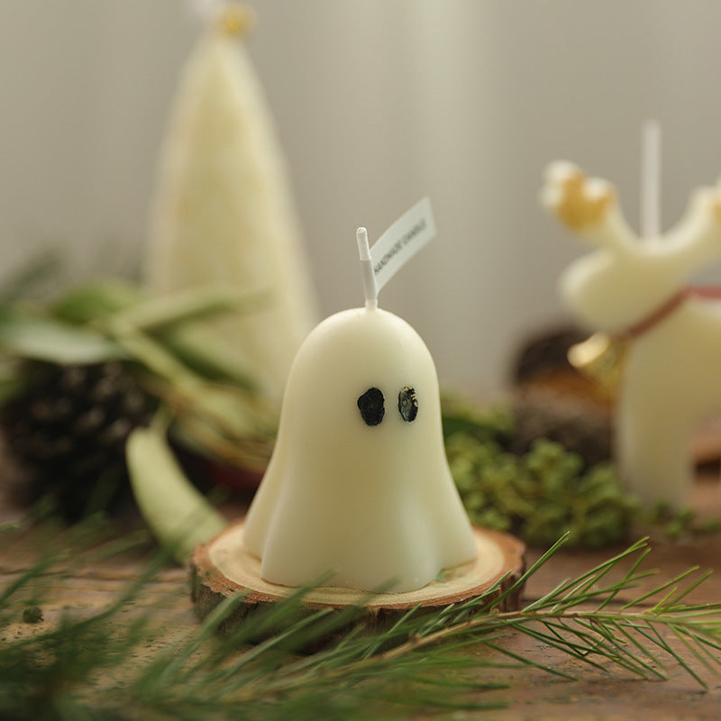 Halloween Ghost Shaped Candles