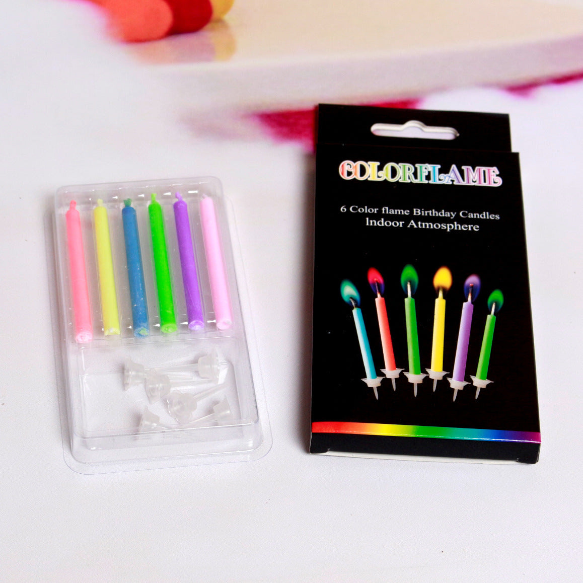 Birthday Party Cake Candles