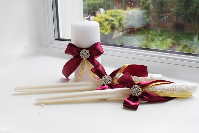 Romantic Wedding/Birthday Candles