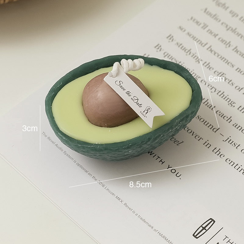 Handmade Avocado Candle