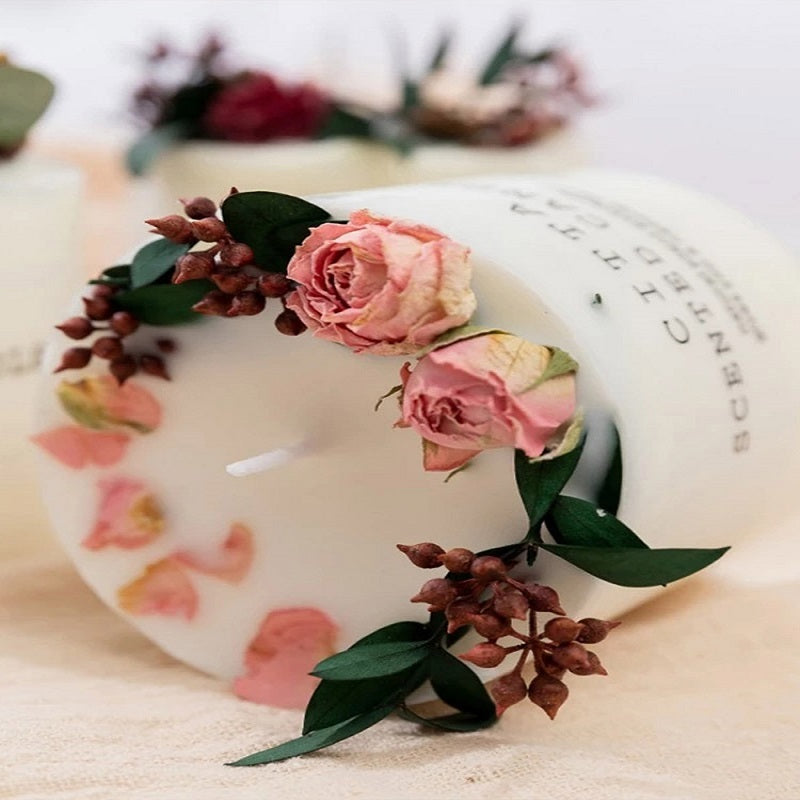 Scented Family Aromatic Soybean Candle Christmas or Birthday Gift