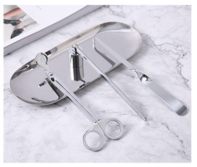 Aromatherapy Candle Tool Set Stainless Steel Four-Piece Candle Accessories
