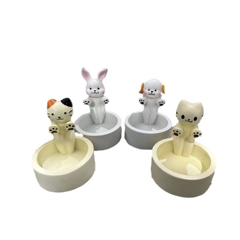Cartoon Candle Holder - Aromatherapy Scented