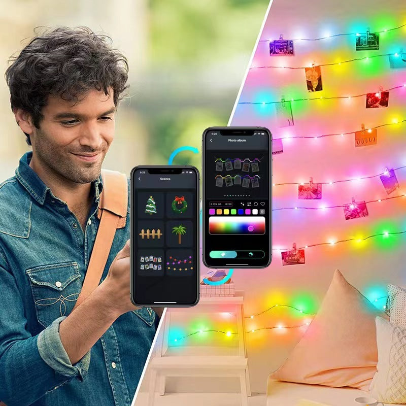 Christmas String Ambient Decor Lights - Remote Control