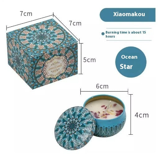 Dried Flower Fragrance Candle Flower Fragrance