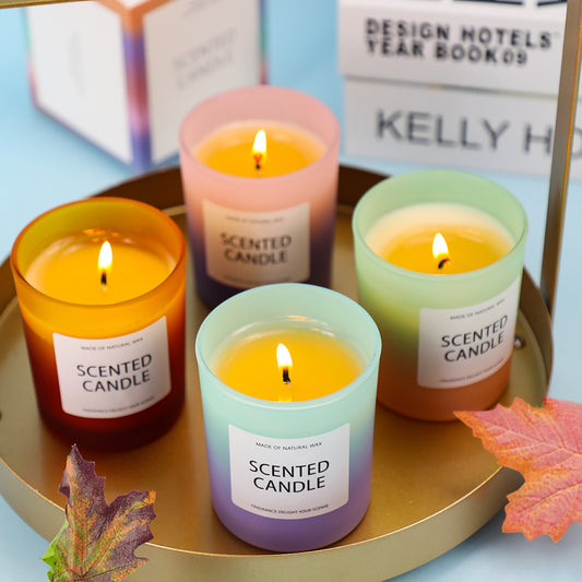 Smokeless Romantic Aromatherapy Candle - Gradient Cup - Various Scents