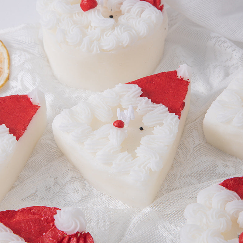 Santa Claus Aromatherapy Cake Candle