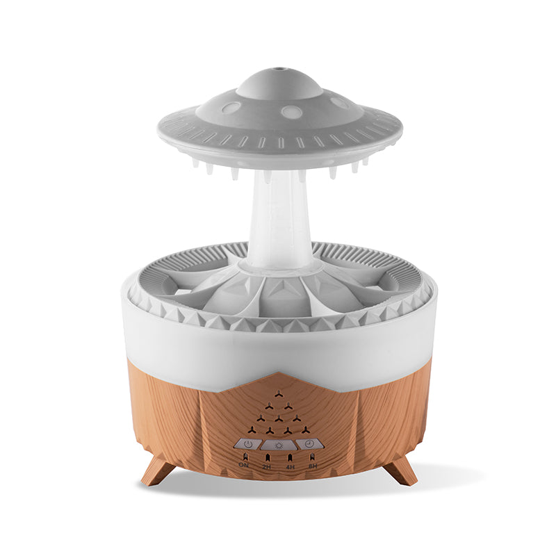 UFO Waterdrop Flame Aroma Diffuser