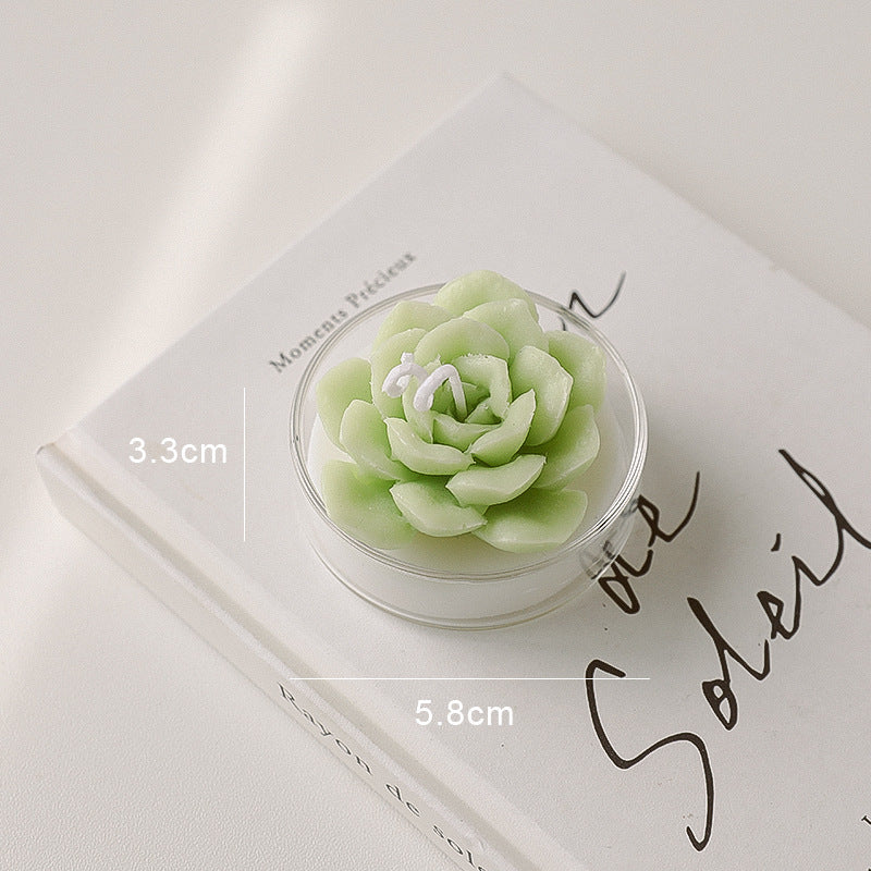 Rose Shape Aromatherapy Candle - Various Scents