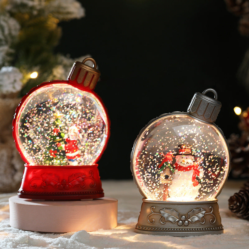 Christmas Holiday Decoration Globe - Luminous Simulation LED