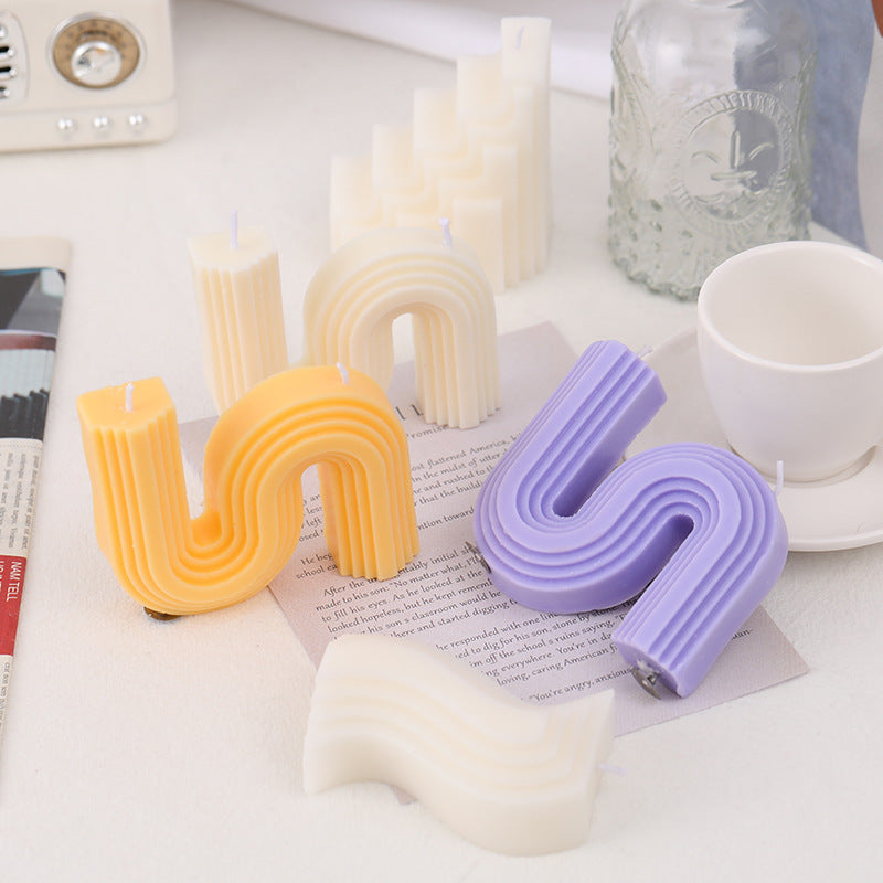 Geometric Shaped Aromatherapy Candles