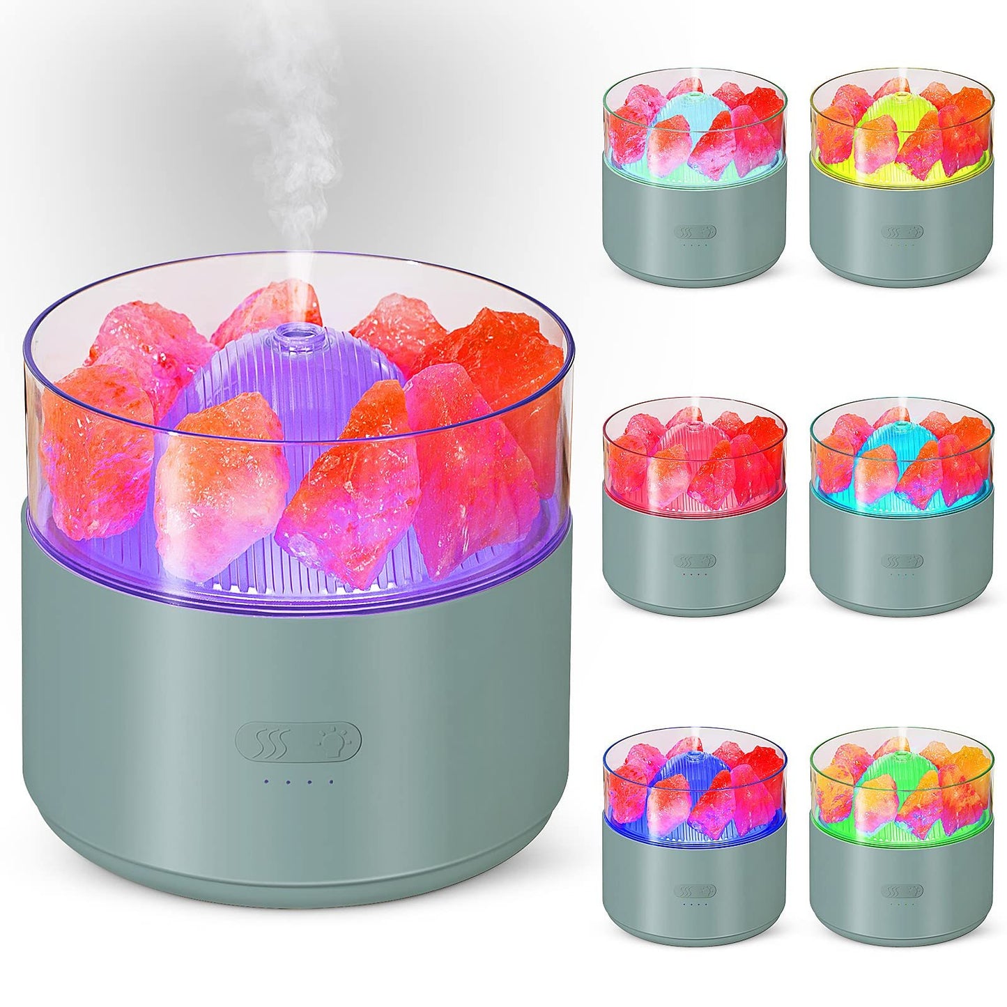 Cool-Mist Crystal Salt Aroma Diffuser