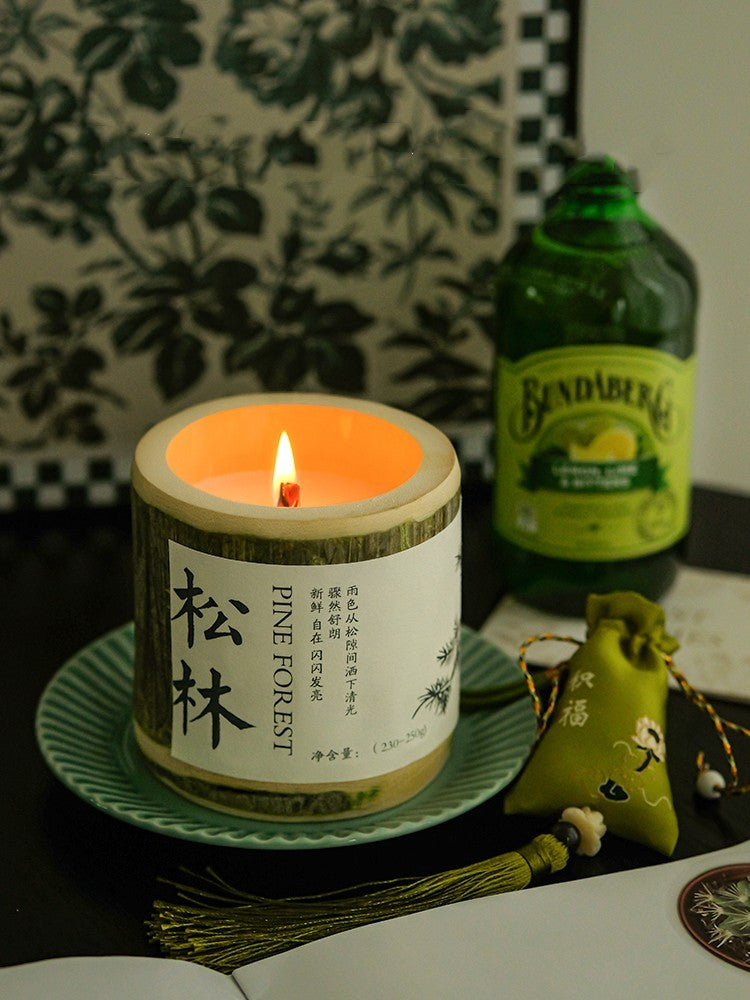 Bamboo Aromatherapy Candle - Various Fragrances