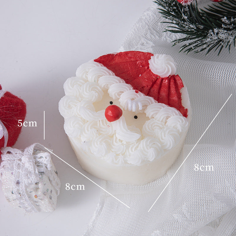 Santa Claus Aromatherapy Cake Candle