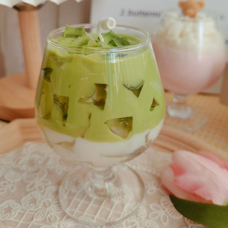 Aromatic Wine Glass Candles