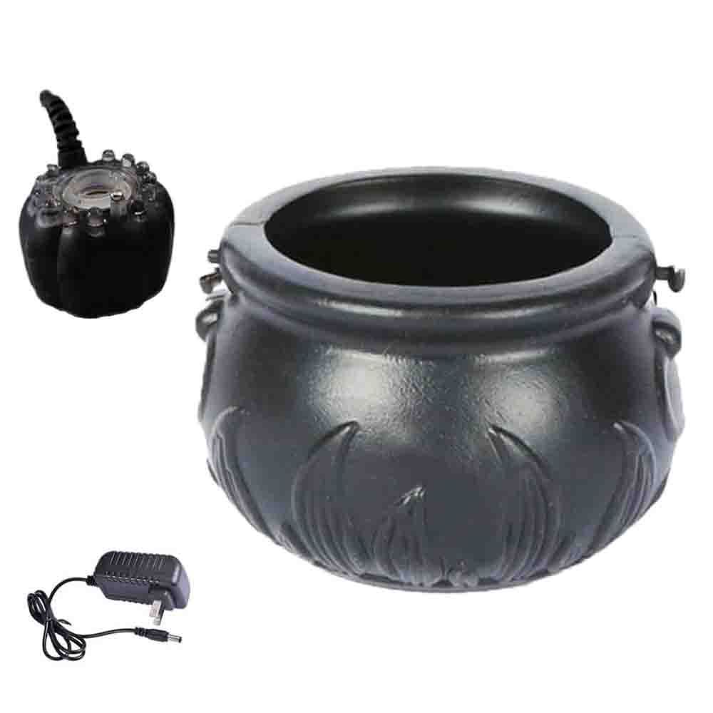 Pumpkin Bucket for Halloween - Color Changing with Smoke & Lights