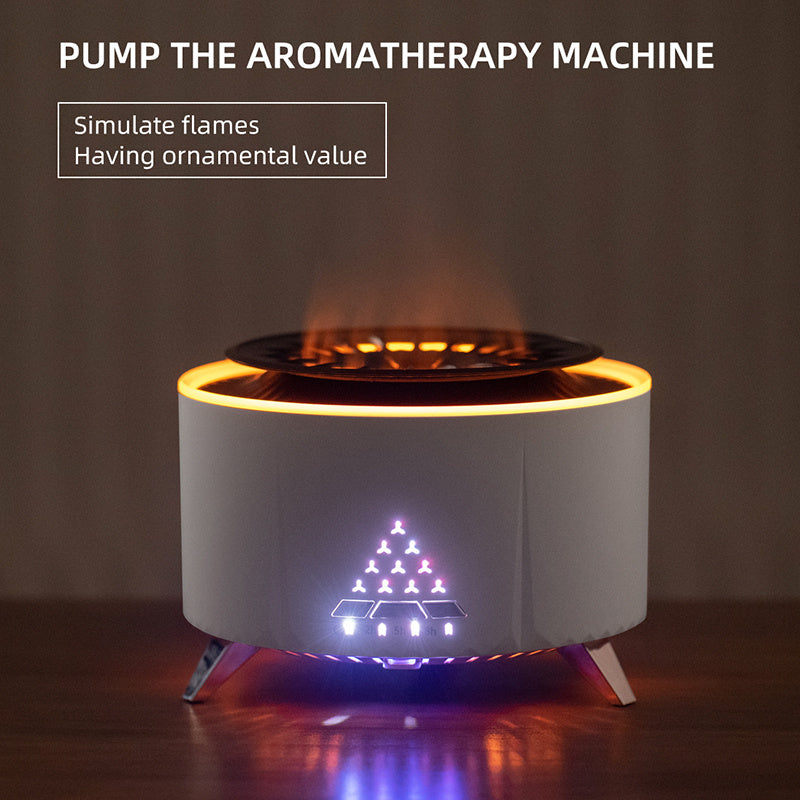Remote Control Volcano Humidifier Diffuser