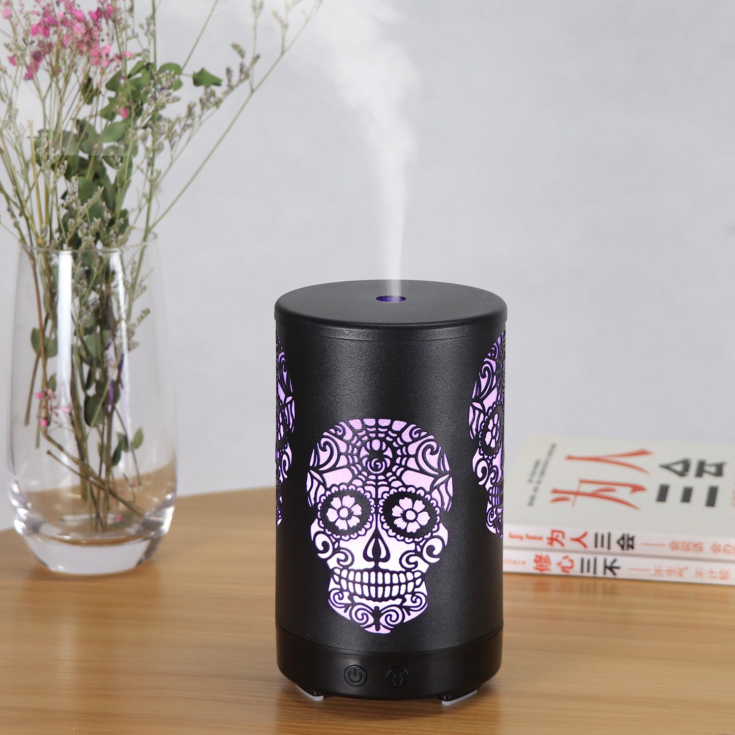 Skull Head Wrought Iron Aroma Diffuser