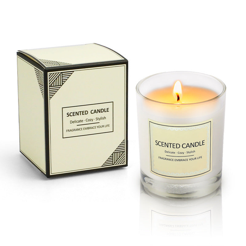 Small Glass Aromatherapy Candle