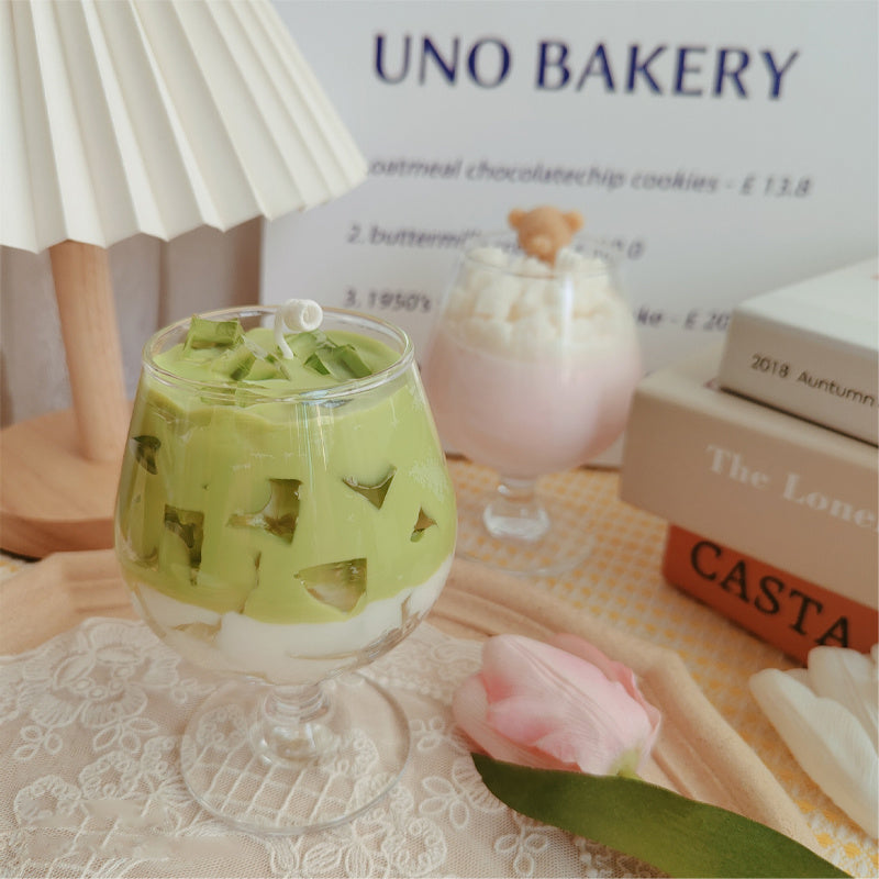 Aromatic Wine Glass Candles