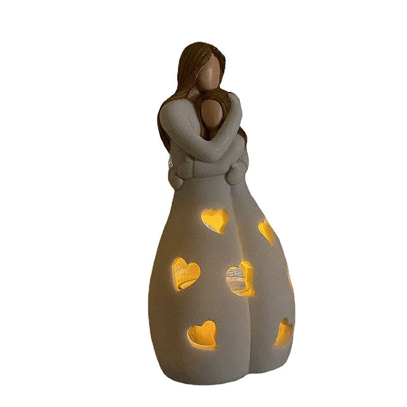 Mother's Day Resin Candle Lampshade