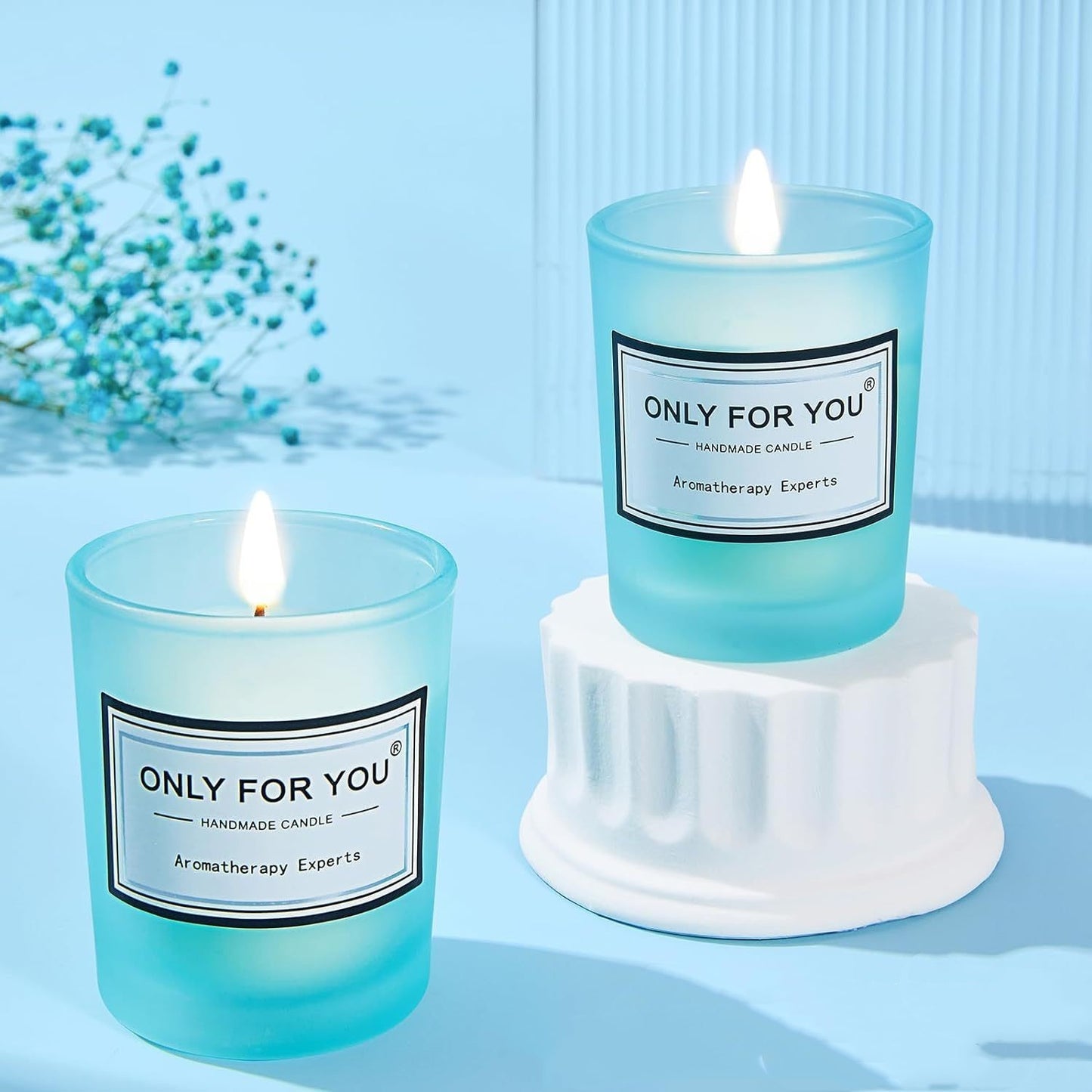 Bath Salts Aromatherapy Candle Gift Set