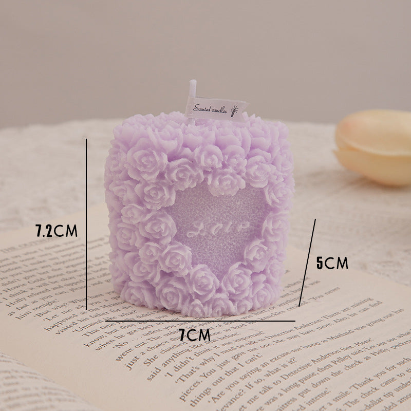 Flower Cluster Aromatherapy Candle - Various Scents