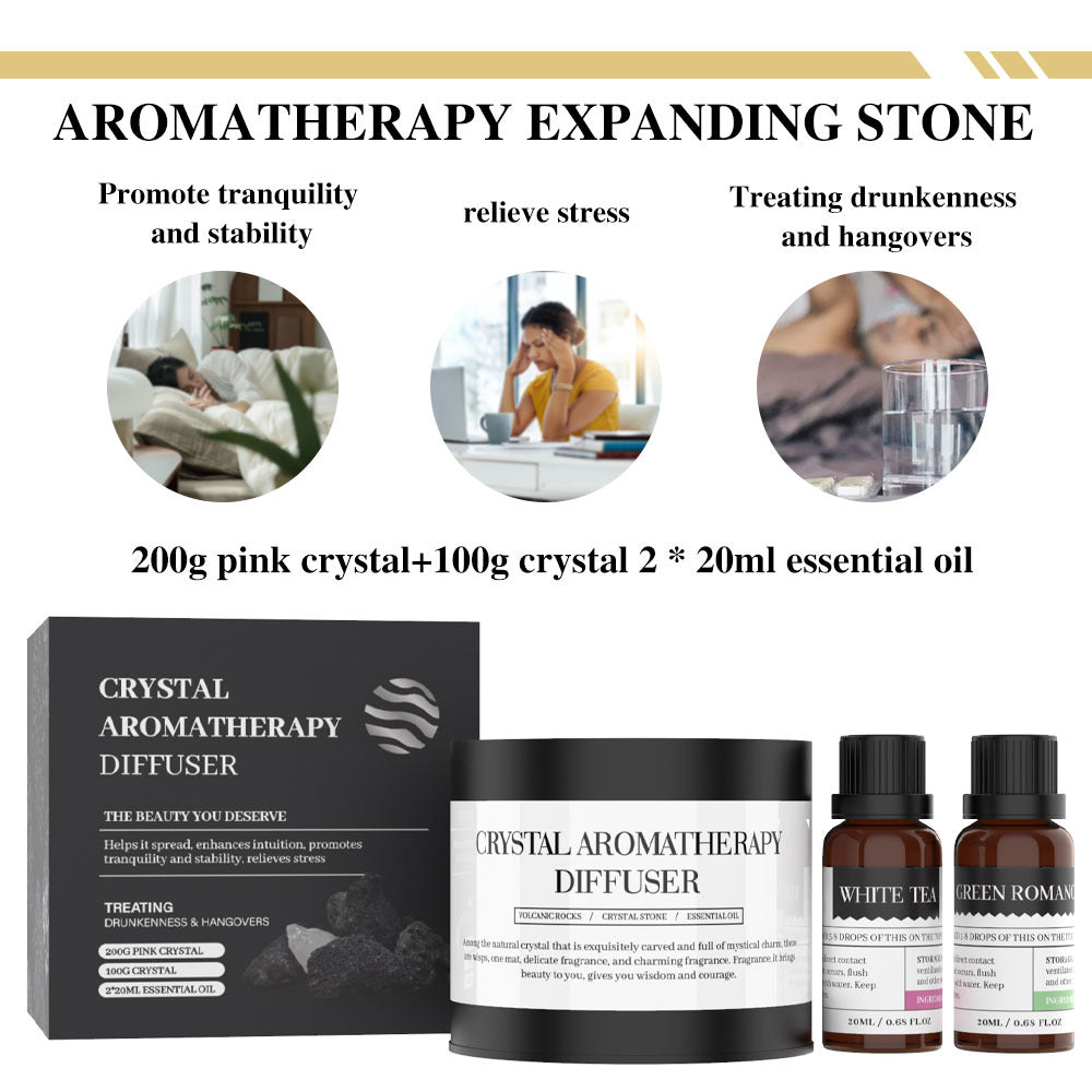 Crystal Aromatherapy Diffuser - 2 Pack Crystals