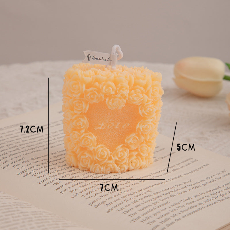 Flower Cluster Aromatherapy Candle - Various Scents